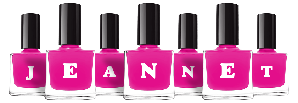 Jeannet nails logo