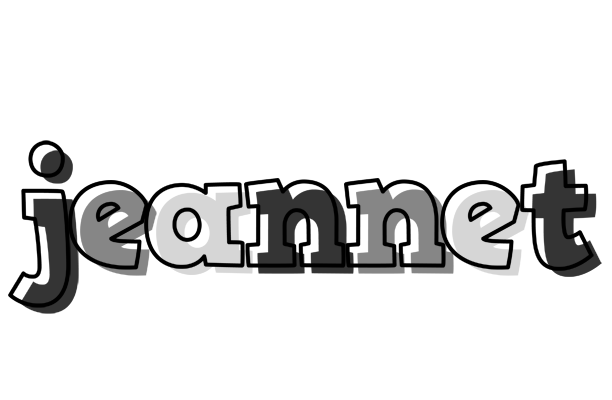Jeannet night logo