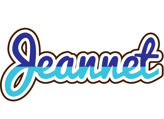 Jeannet raining logo