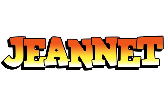 Jeannet sunset logo