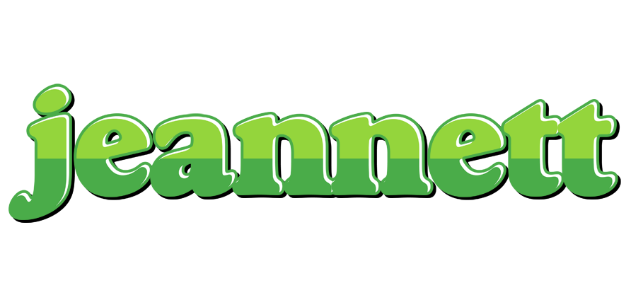 Jeannett apple logo