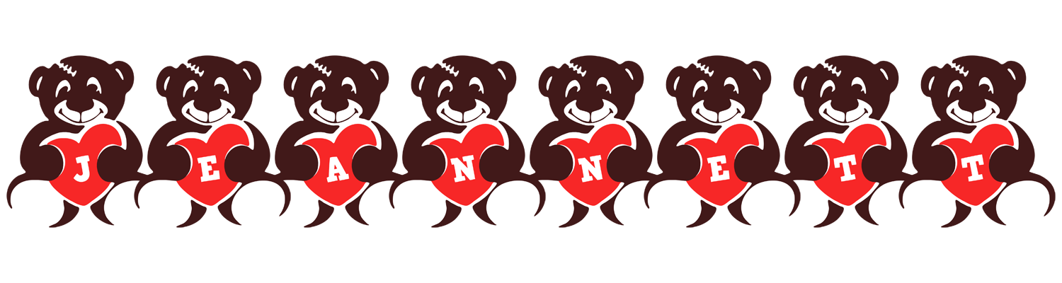 Jeannett bear logo