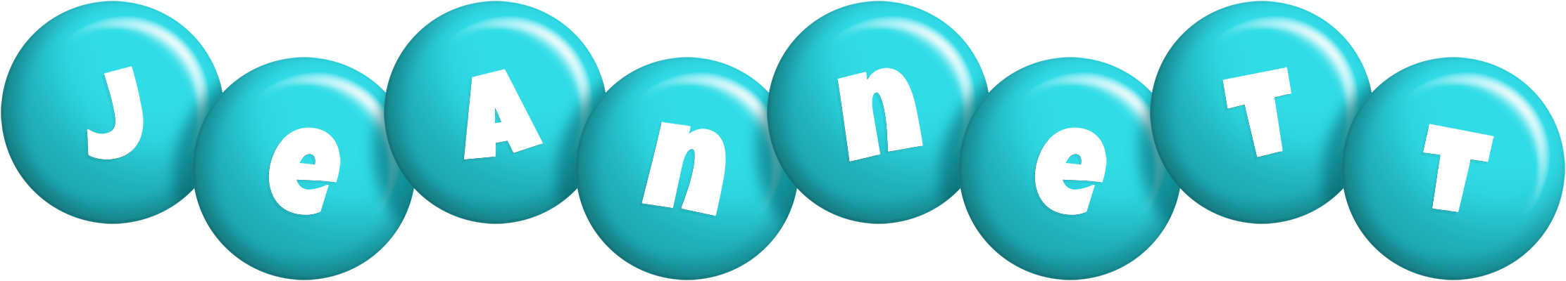 Jeannett candy-azur logo