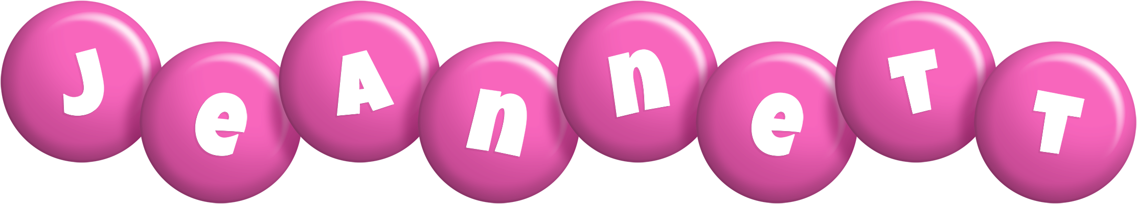 Jeannett candy-pink logo