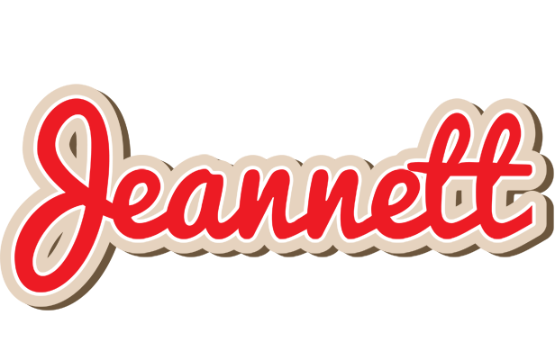 Jeannett chocolate logo
