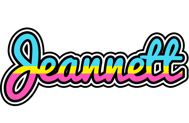 Jeannett circus logo