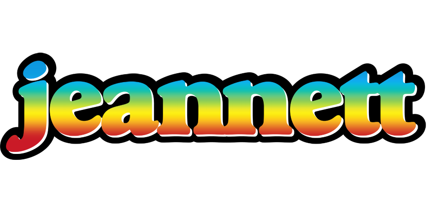 Jeannett color logo
