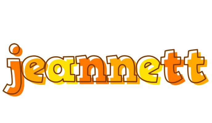 Jeannett desert logo