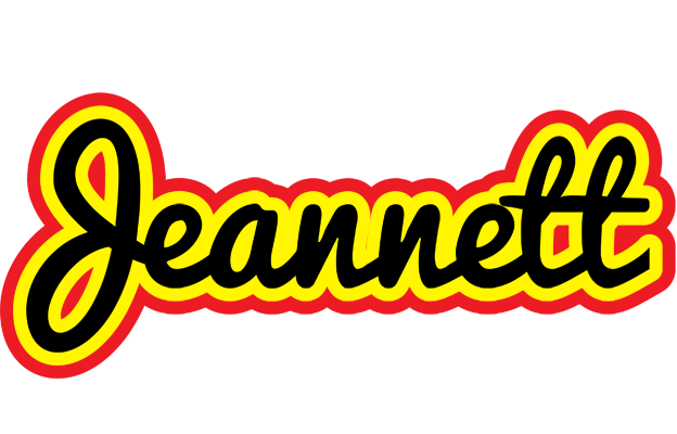 Jeannett flaming logo