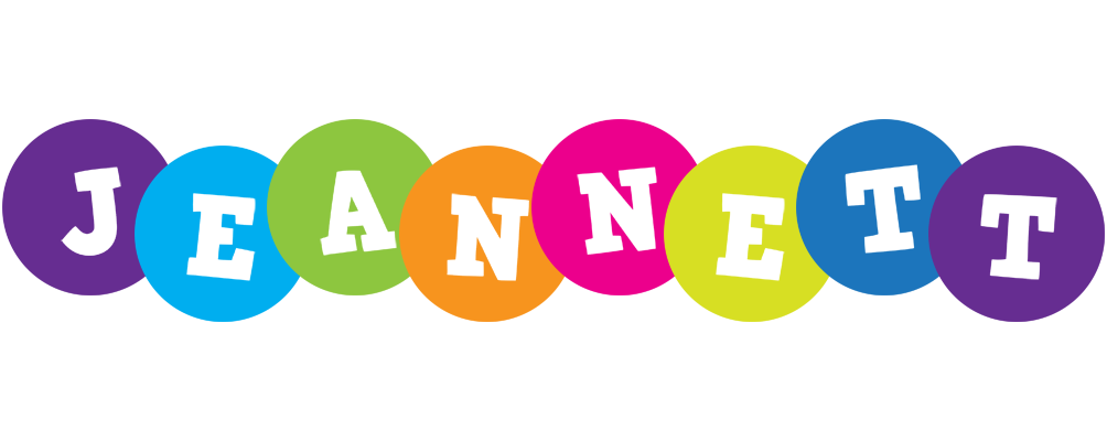 Jeannett happy logo