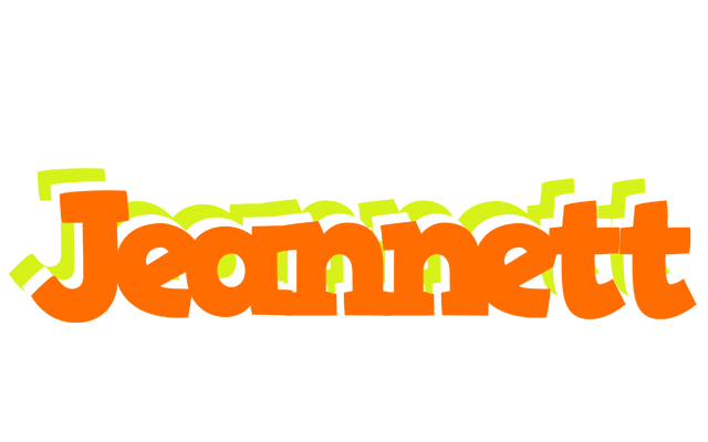 Jeannett healthy logo