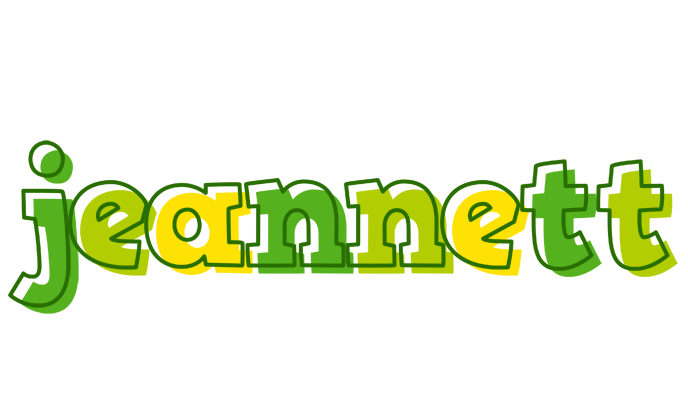 Jeannett juice logo
