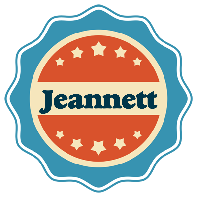 Jeannett labels logo
