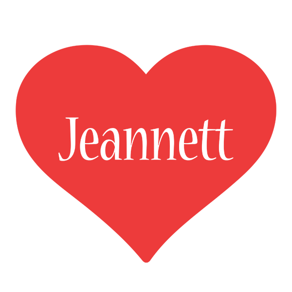 Jeannett love logo