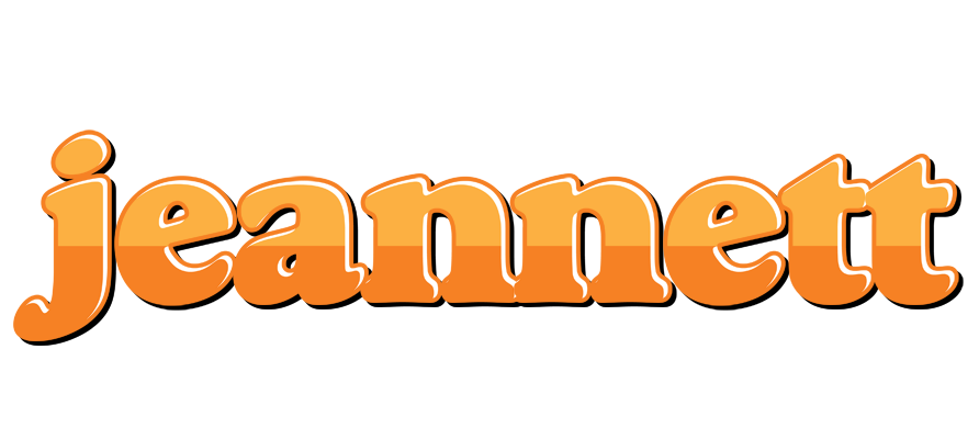Jeannett orange logo