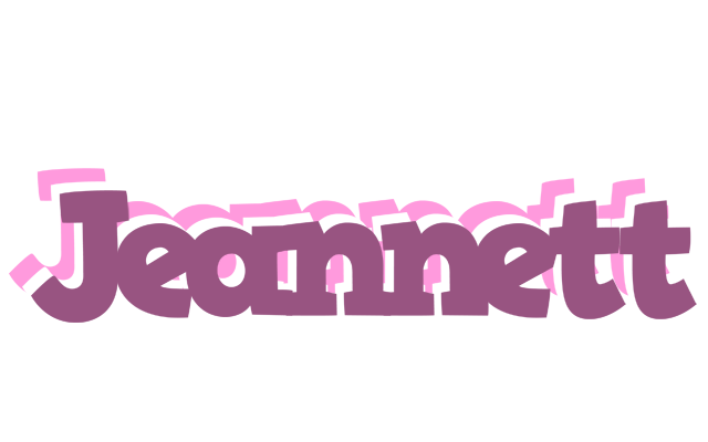 Jeannett relaxing logo