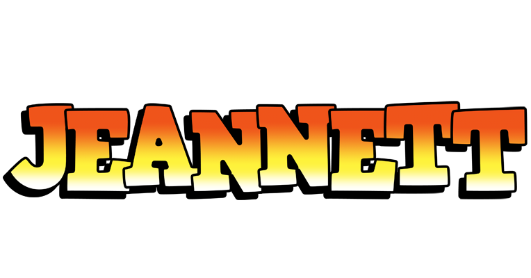 Jeannett sunset logo