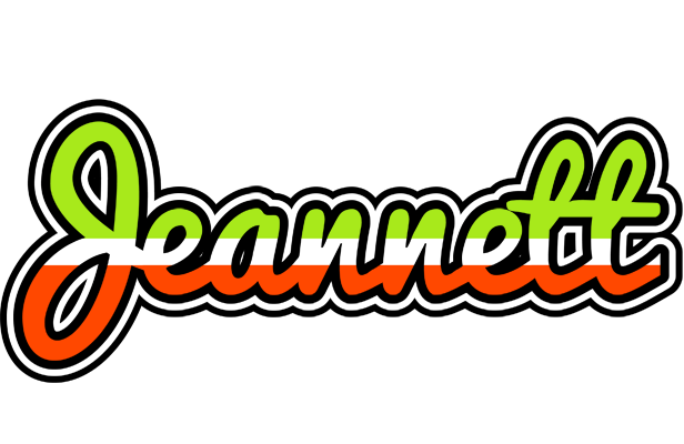 Jeannett superfun logo