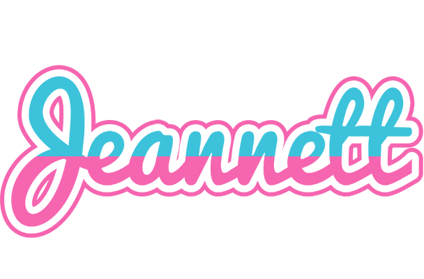 Jeannett woman logo