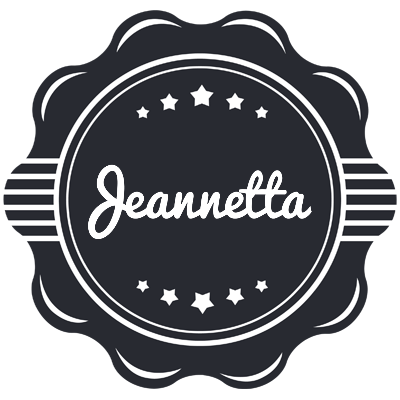 Jeannetta badge logo