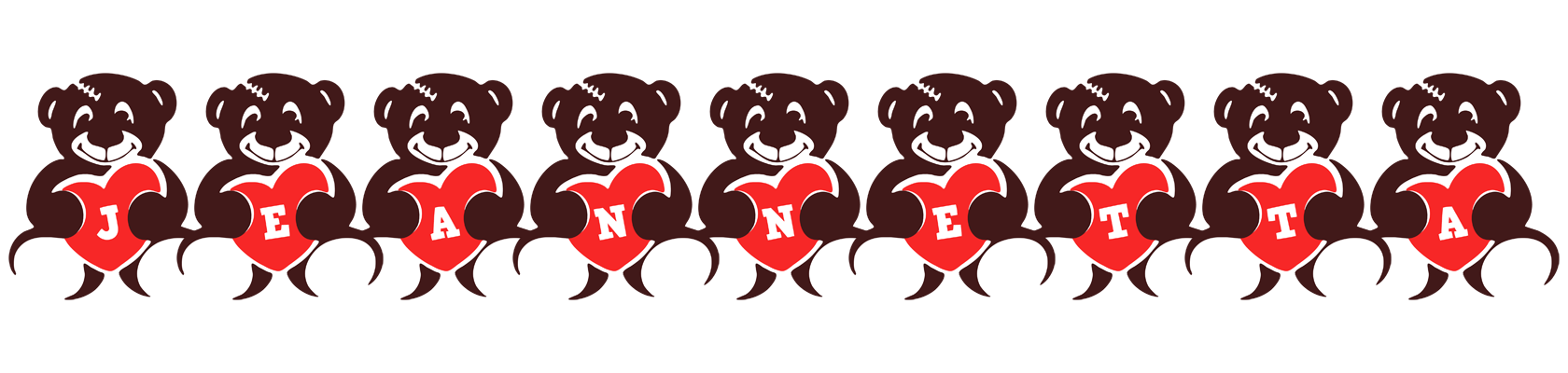 Jeannetta bear logo