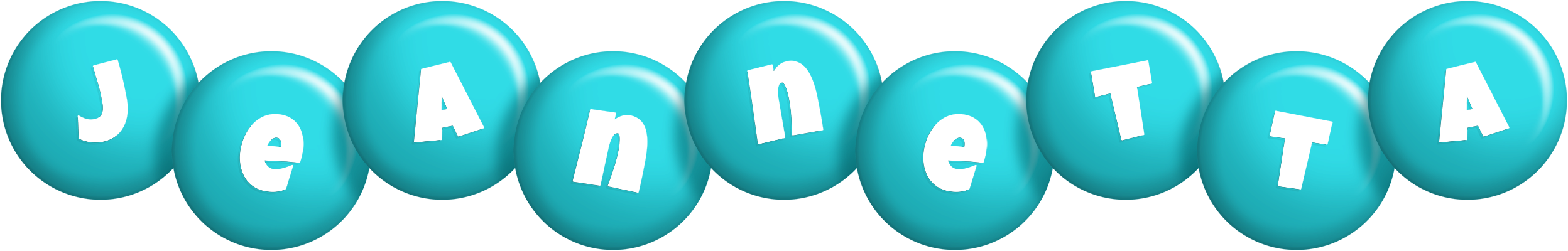 Jeannetta candy-azur logo