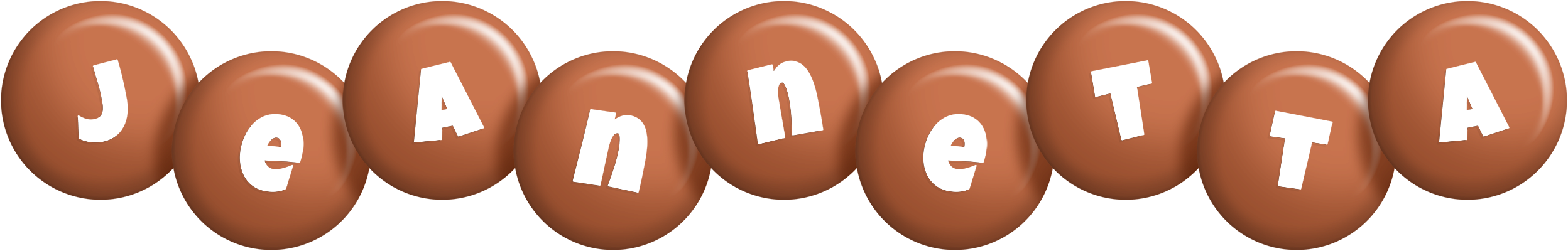 Jeannetta candy-brown logo