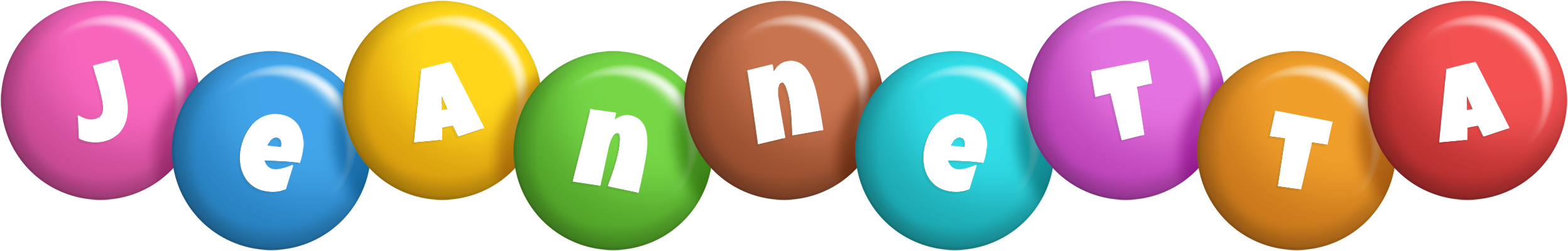 Jeannetta candy logo