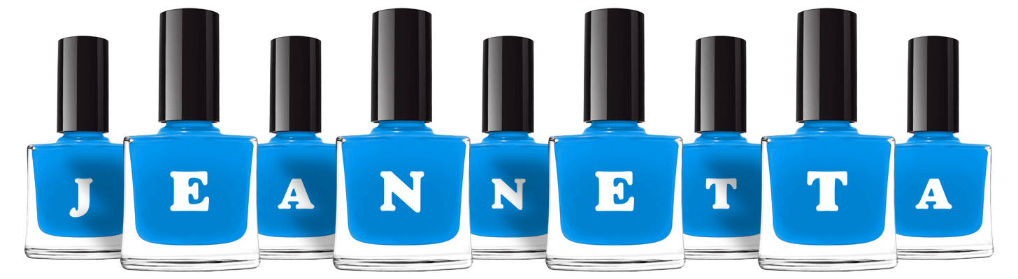 Jeannetta glossy logo