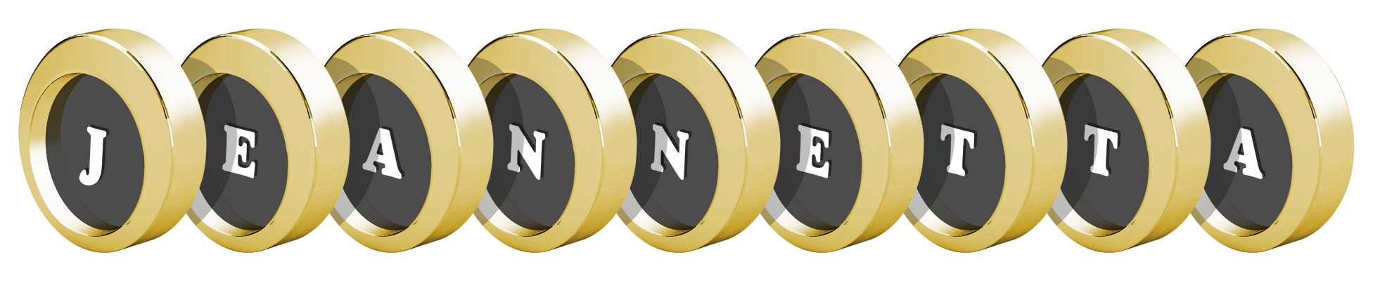 Jeannetta gold logo