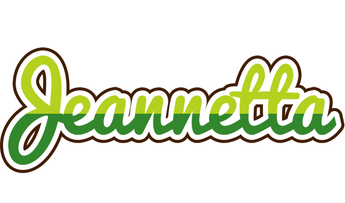 Jeannetta golfing logo