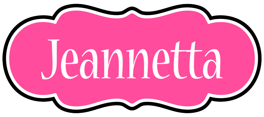 Jeannetta invitation logo