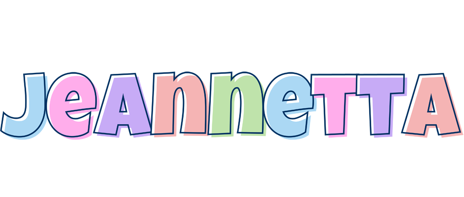 Jeannetta pastel logo