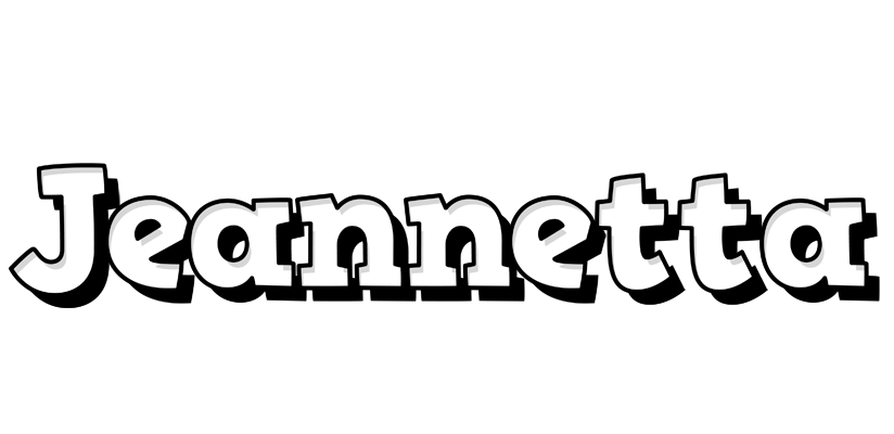 Jeannetta snowing logo