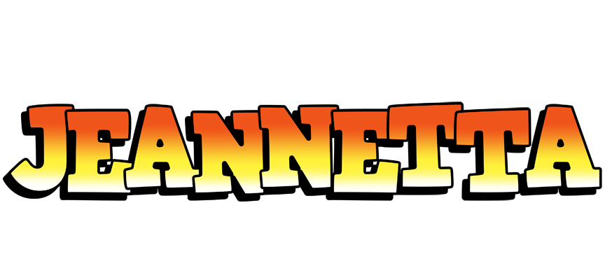 Jeannetta sunset logo