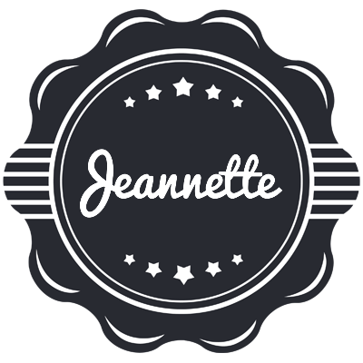 Jeannette badge logo