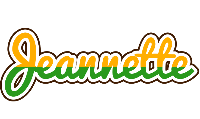 Jeannette banana logo