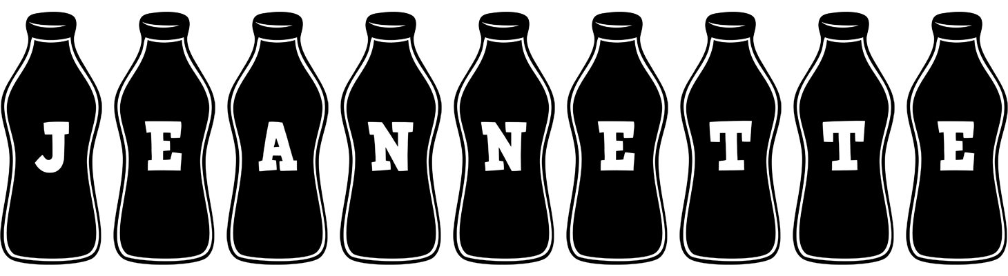 Jeannette bottle logo