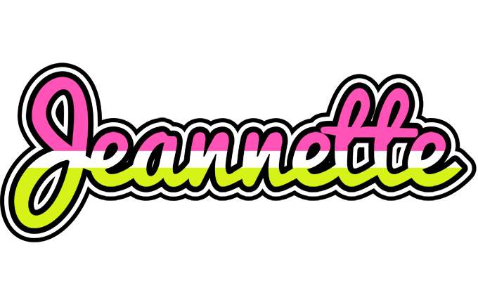 Jeannette candies logo