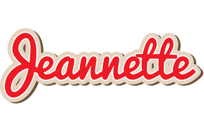 Jeannette chocolate logo