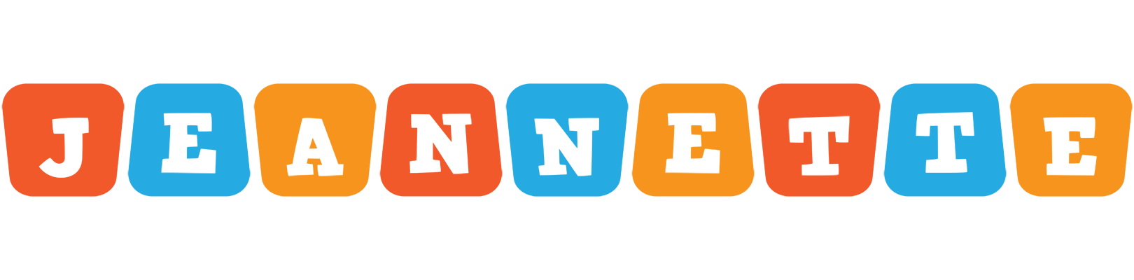 Jeannette comics logo