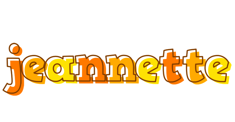 Jeannette desert logo