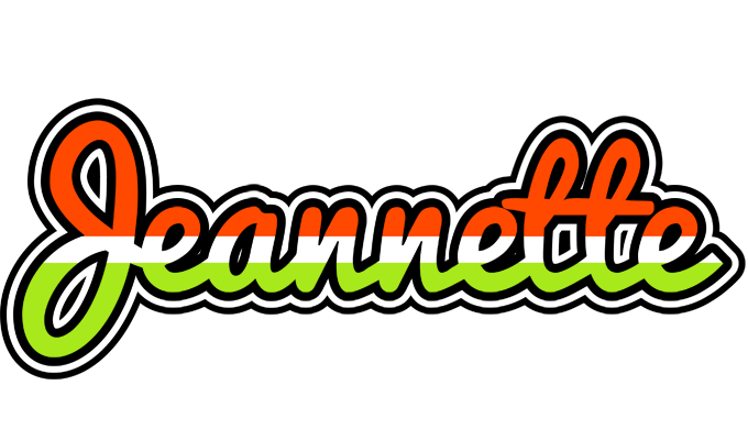 Jeannette exotic logo
