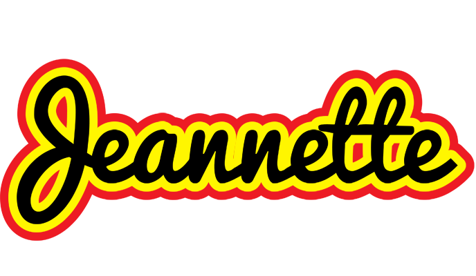 Jeannette flaming logo