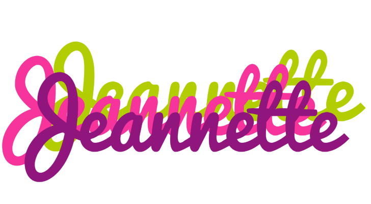 Jeannette flowers logo