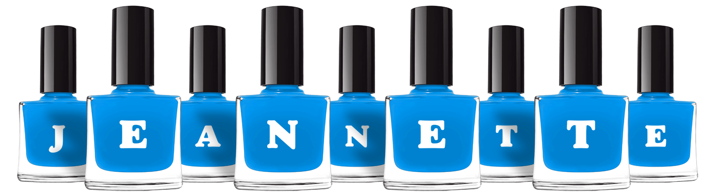 Jeannette glossy logo