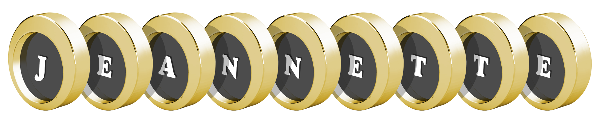 Jeannette gold logo