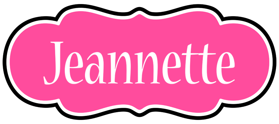 Jeannette invitation logo
