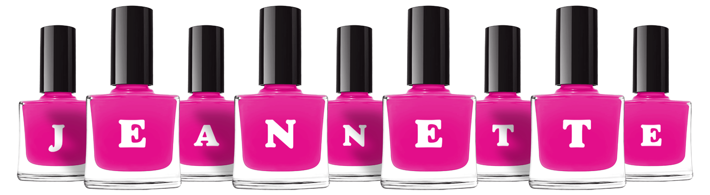 Jeannette nails logo