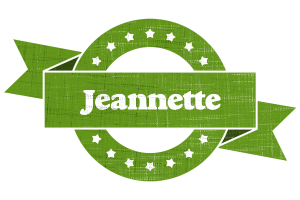 Jeannette natural logo